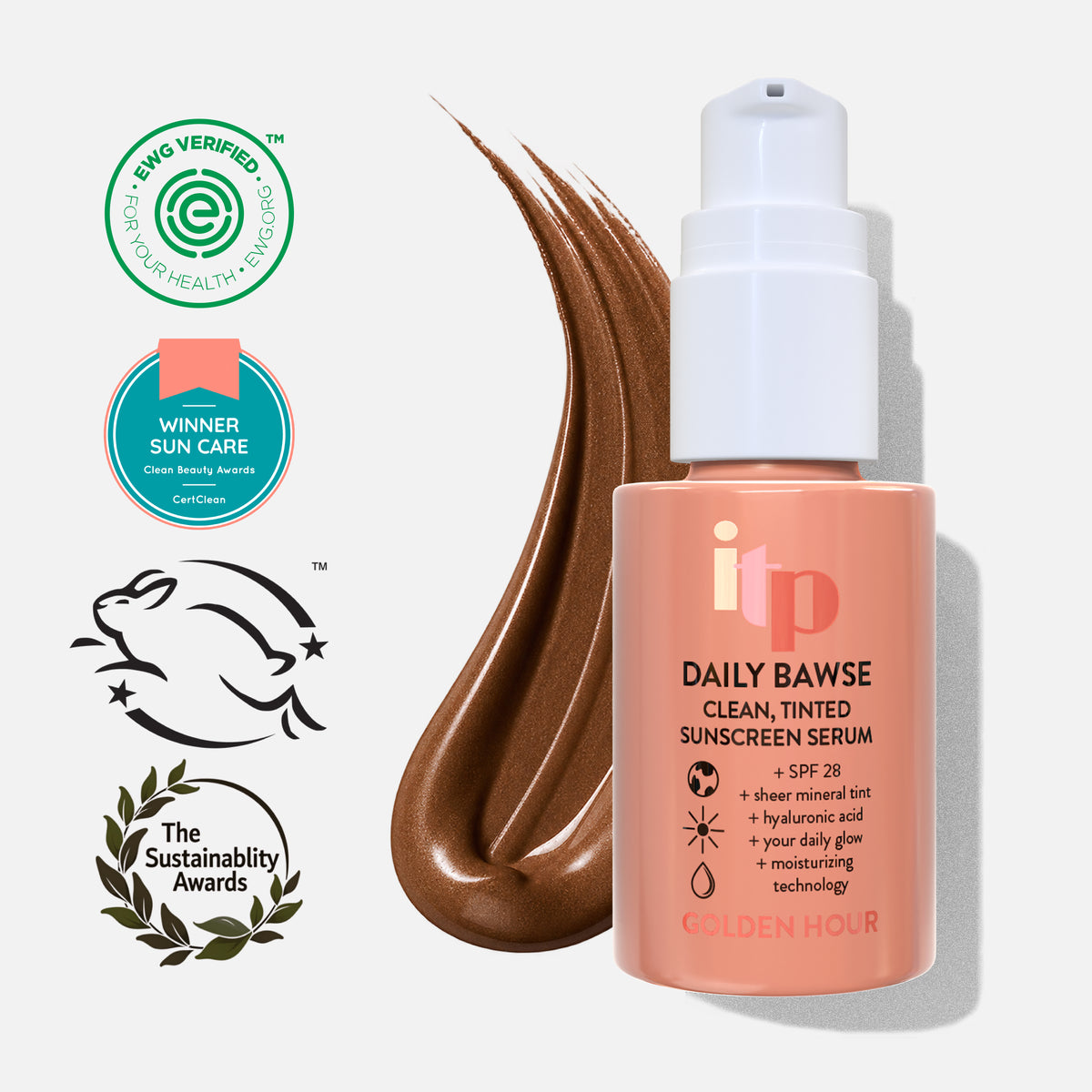 Daily Bawse - Clean, Tinted SPF Serum