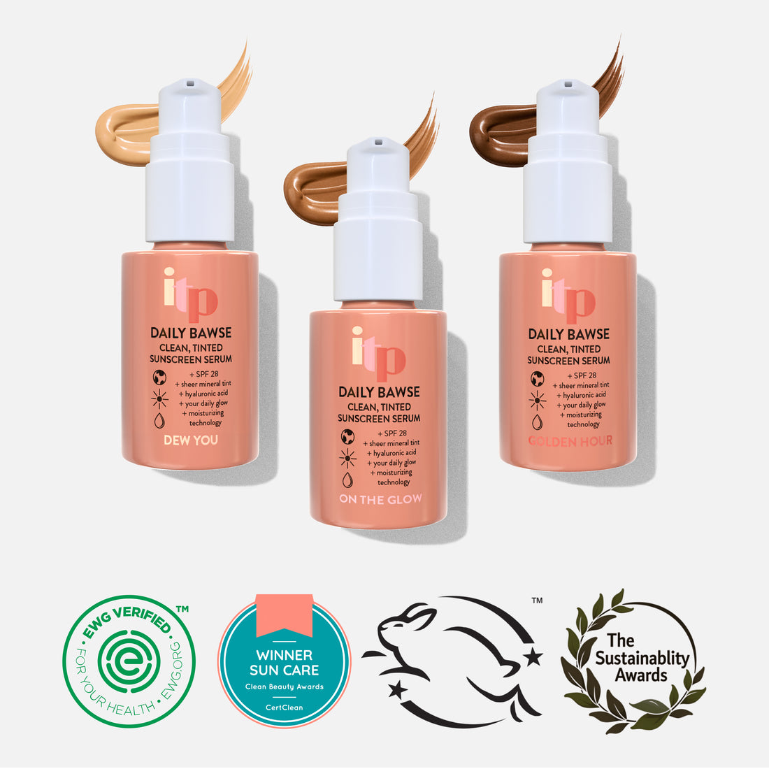 The Bawsy Bundle - Clean, Tinted SPF Serum