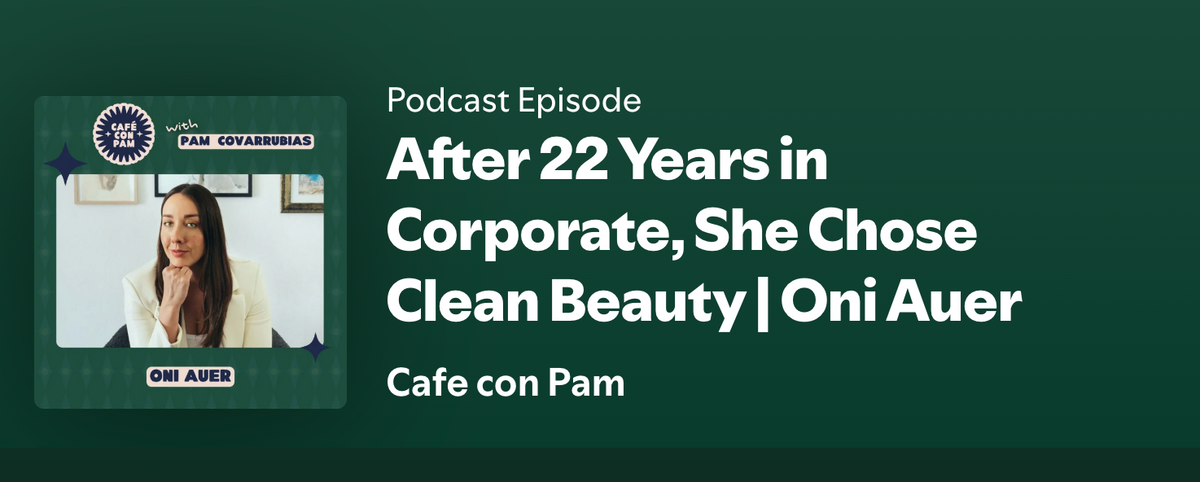 CHECK US OUT ON THE CAFÉ CON PAM PODCAST 🎙️