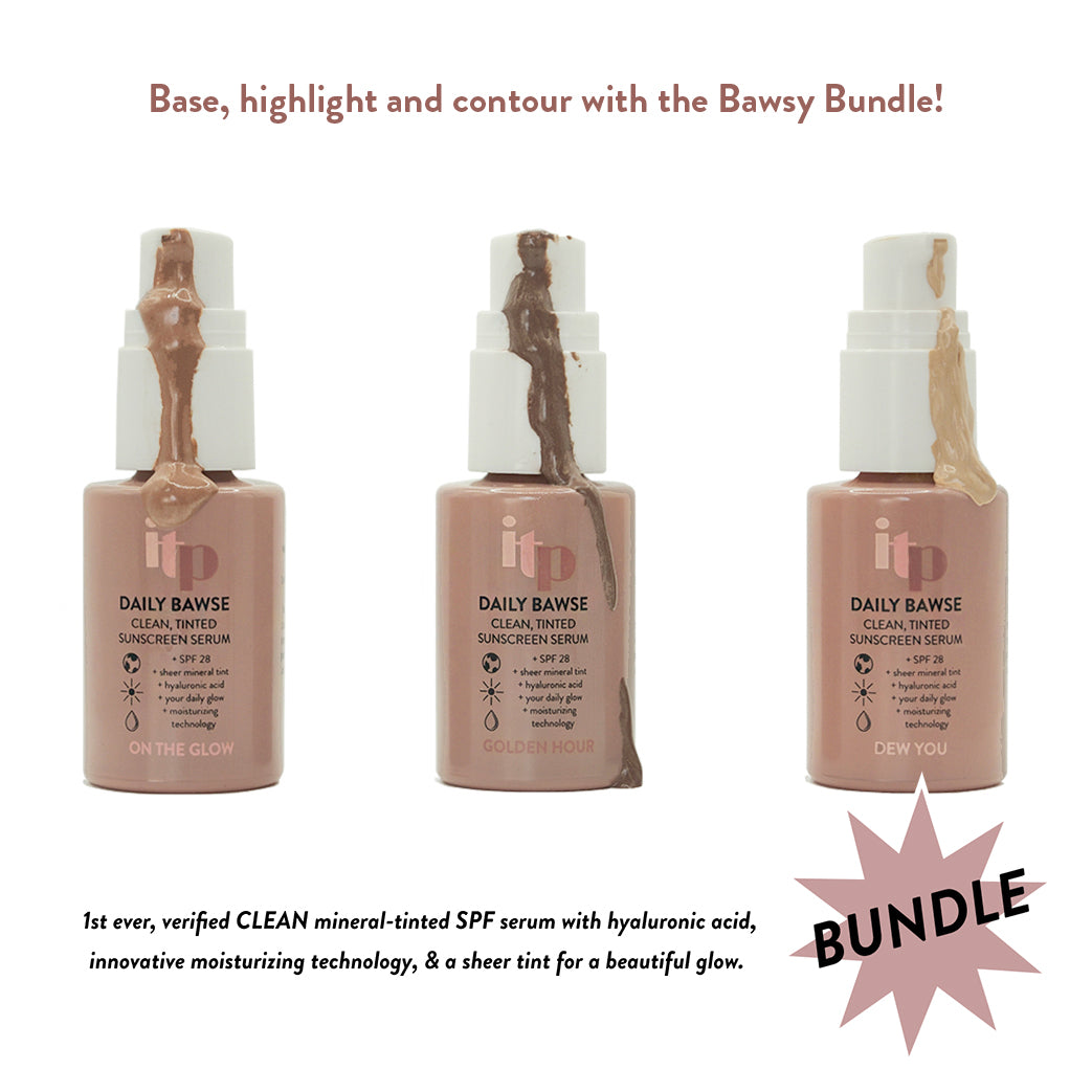 The Bawsy Bundle - Clean, Tinted SPF Serum