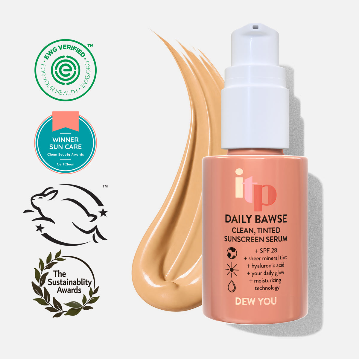 Daily Bawse - Clean, Tinted SPF Serum
